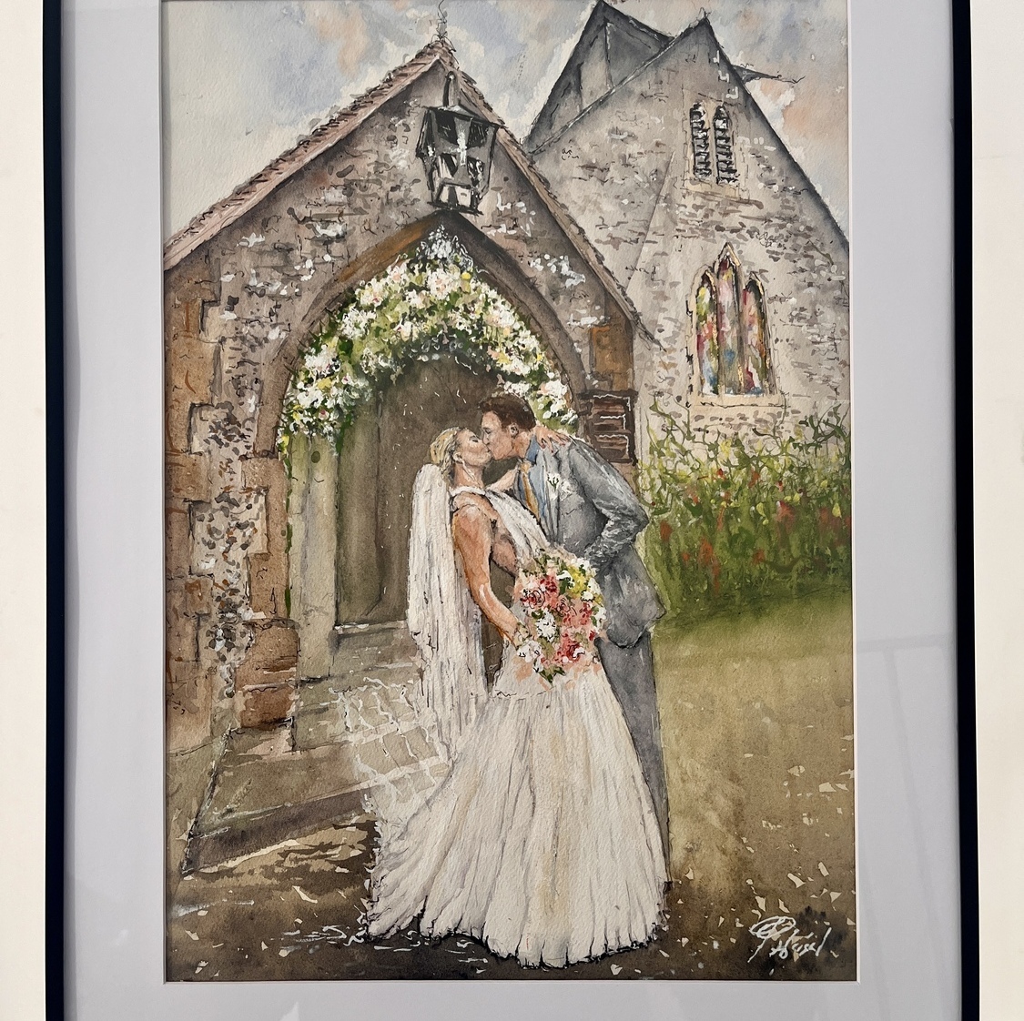 Live Wedding Painter in the UK Live Wedding Painter in the UK